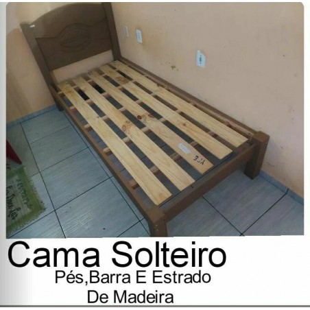 Cama Solteiro Bruna