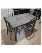 MESA ACACIA 1.20X0.81 COM 04 CADEIRAS