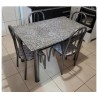 MESA ACACIA 1.20X0.81 COM 04 CADEIRAS