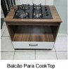 BALCAO COOKTOP 4/5 BOCAS CATAR