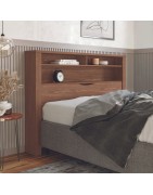 CABECEIRA CASAL BARI C/BAÚ NA CABECEIRA