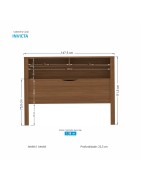 CABECEIRA CASAL BARI C/BAÚ NA CABECEIRA