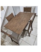 MESA 1.08X0.68 COM 04 CADEIRAS