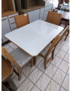 MESA 1.10X0.76 COM 04 CADEIRAS