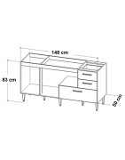 GABINETE CAROL 1.48MT