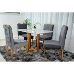 CONJUNTO DOCE 0,90 X O,90 COM 4 CADEIRAS