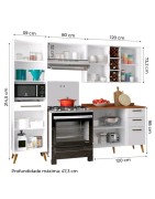 COZINHA BELLA 4 PEÇAS