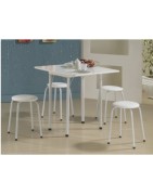 MESA DOBRAVEL COM 4 BANQUETAS LUCIANE