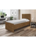 CAMA SOLTEIRO ELOA COM BAÚ