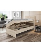 CAMA SOLTEIRO ELOA COM BAÚ